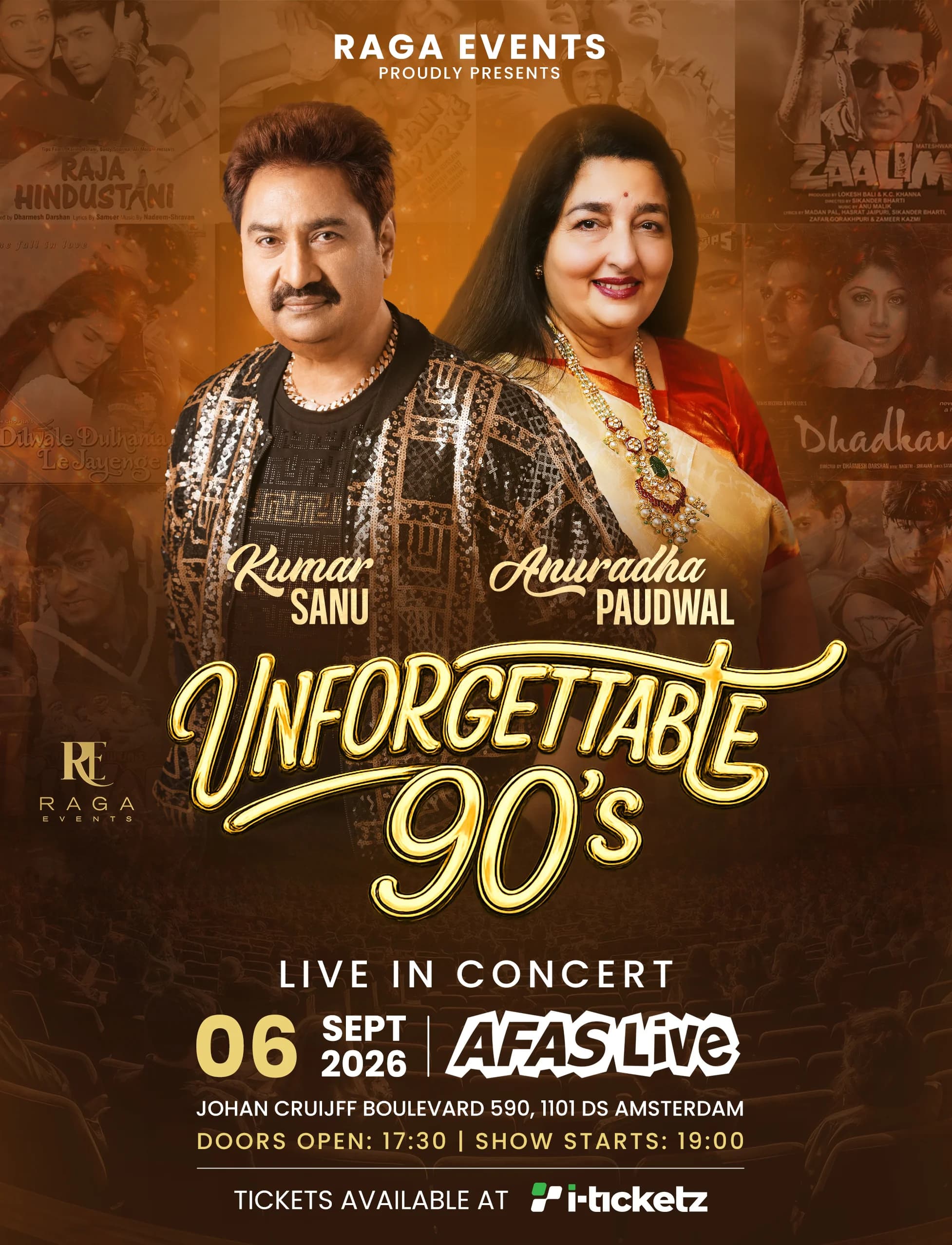 Unforgettable 90s - Kumar Sanu & Anuradha Paudwal