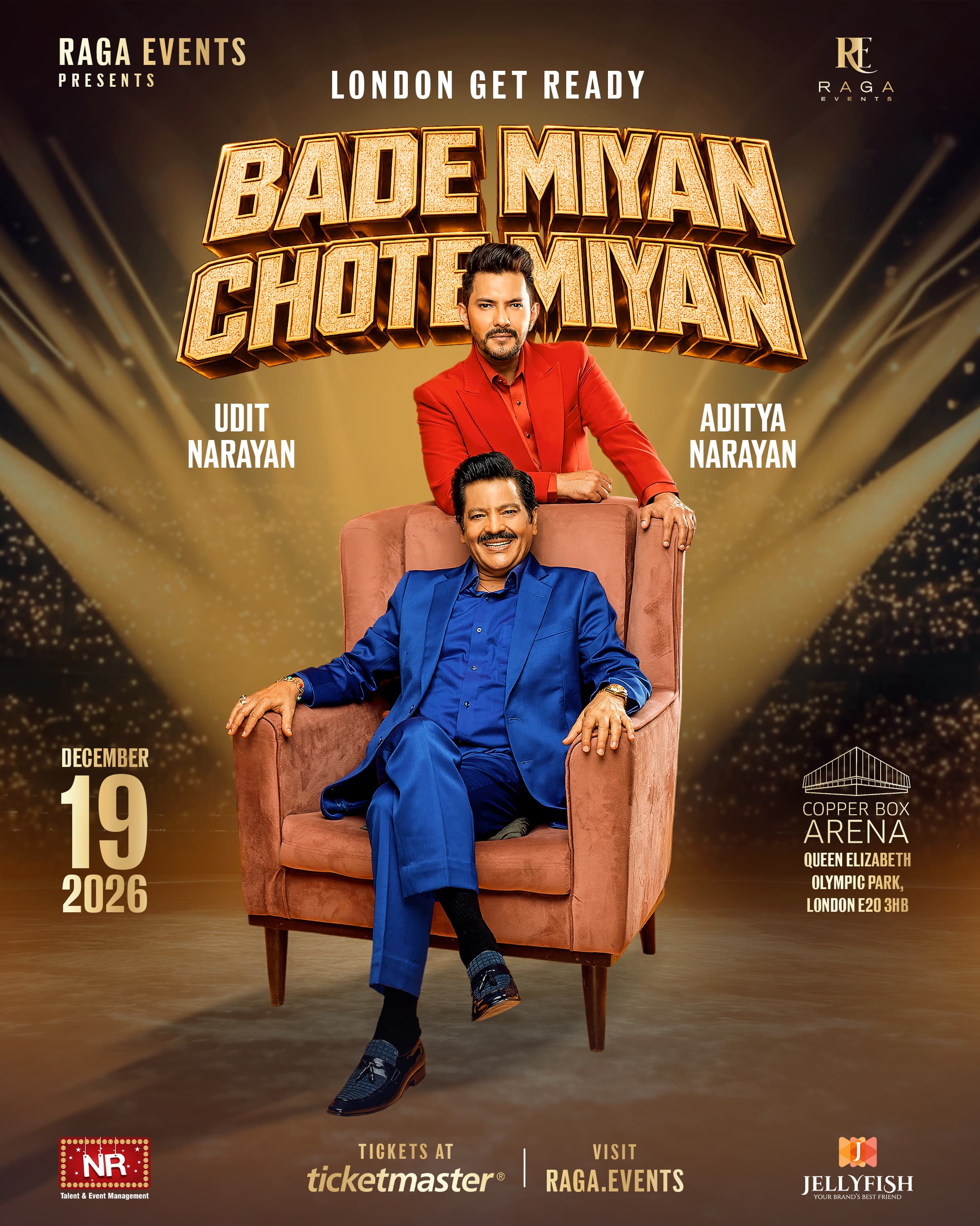 Bade Miyan Chote Miyan London - Udit Narayan & Aditya Narayan