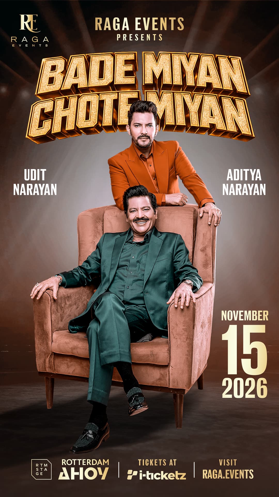 Netherlands show poster - tickets coming soon